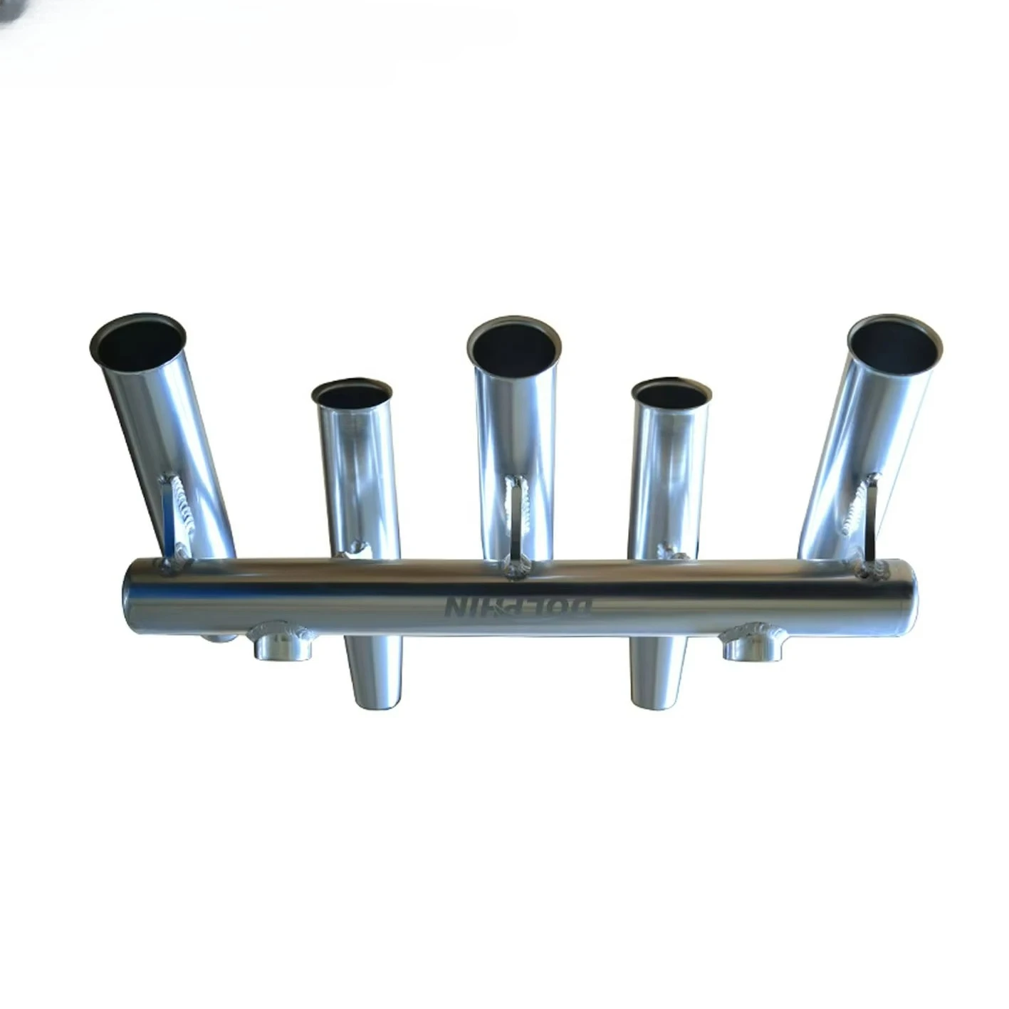 T TOP 5 Fishing Rod Holder Center Console Boat T Top Aluminium Rod Rocket Launcher Made for 2 Inch, 1.5inch Pipe