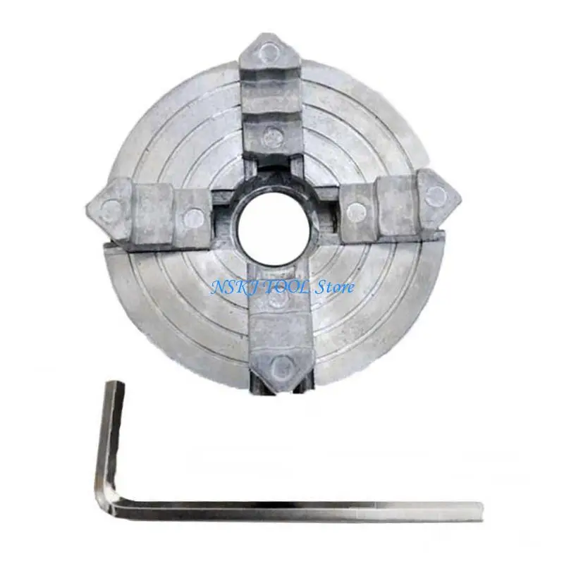 Mandrin à métal réversible indépendant à 4 mâchoires L8RC, accessoires Machine tournage