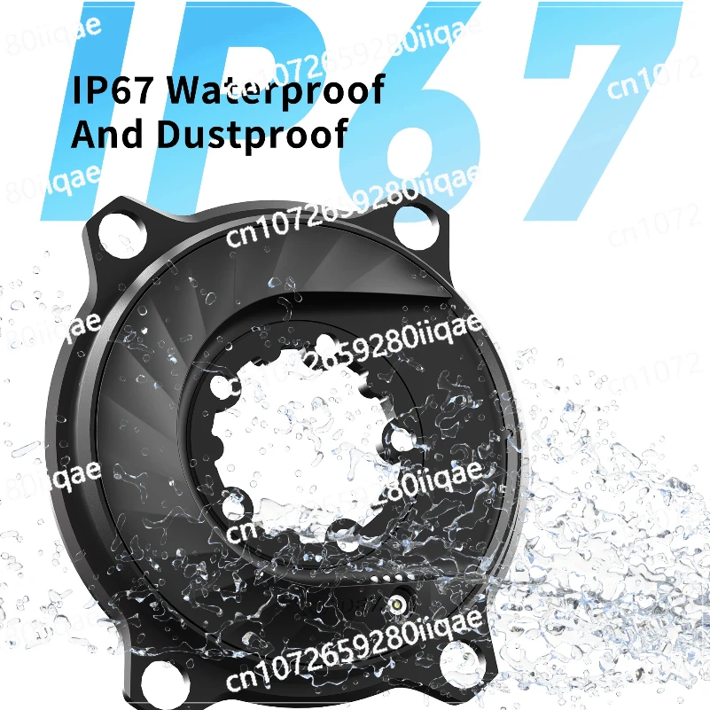 

Road Bicycle Bike MTB Spider Power Meter For SRAM ROTOR RaceFce Crank Chainring 104BCD 110BCD