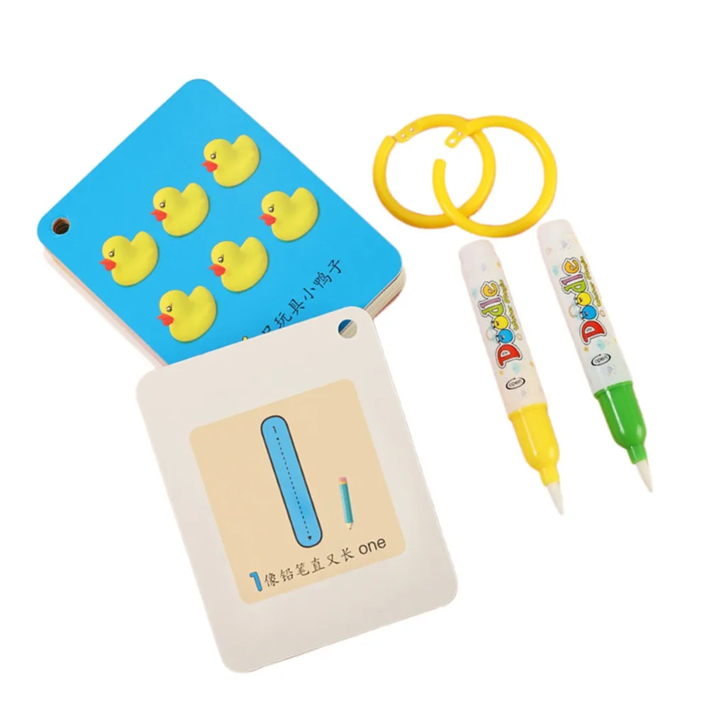 Cartoon Pattern Magic Water Drawing Cards Cannot Tear It Apart Graffiti Montessori Toys Various Theme Cognitive Card
