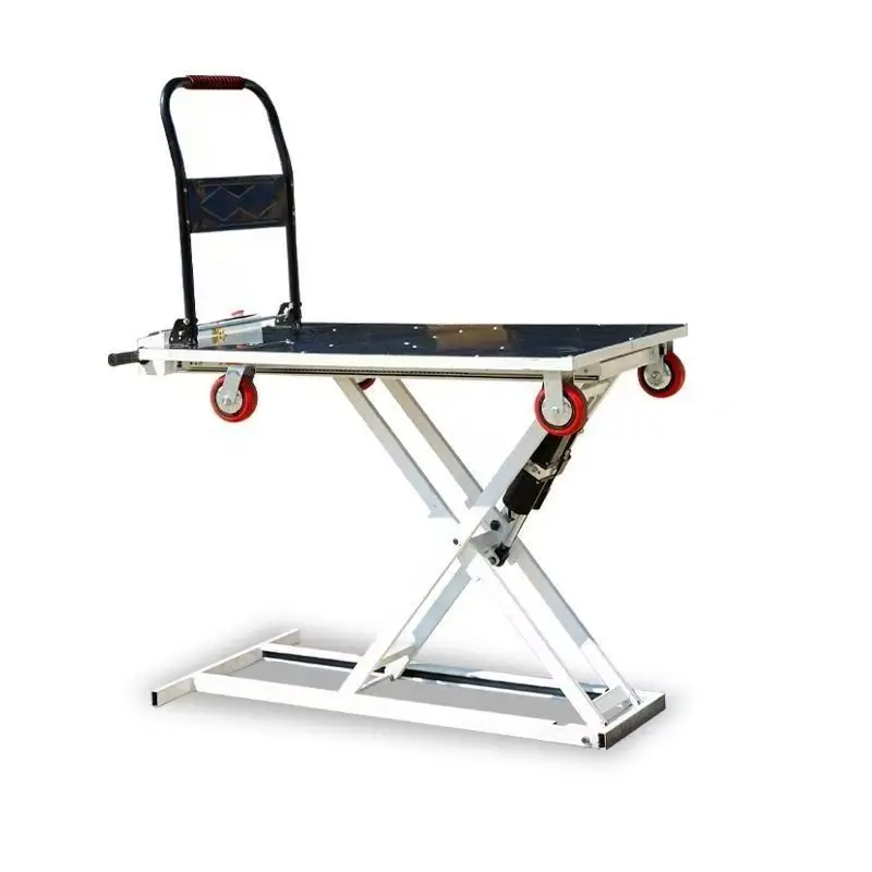 Portable Vehicle-mounted Portable Trolley Electric Flatbed Truck Cargo Handling Vehicle