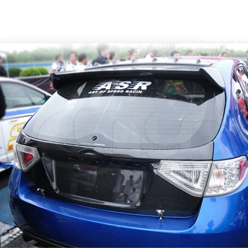 

Subaru 10th Generation Impreza GRB Carbon Fiber Modification, Replacement Trunk Lid, Rear Tail Lid