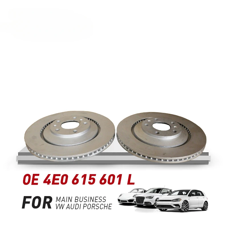 SENPEI Rear Brake Disc 335x22 For 04-15 Bentley Continental GT/GTC/FLYING SPUR/VW Phaeton 4E0 615 601 L New genuine par