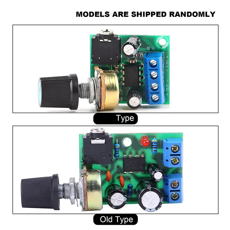 JABS-5X LM386 スーパーミニアンプボード、3V-12V、0.5W-10W スピーカー低ノイズ消費電力、スピーカーオーディオシステム DIY 用