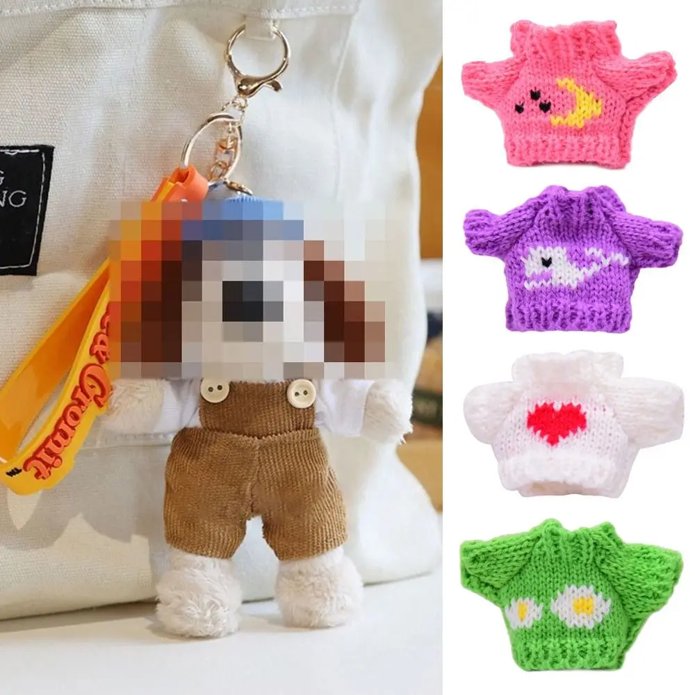 Trendy DIY Doll Clothes Nice Colorful Plaid Skirt Dressing Game for 10cm Wallace Gromit Dog, 10-15cm Cotton Doll