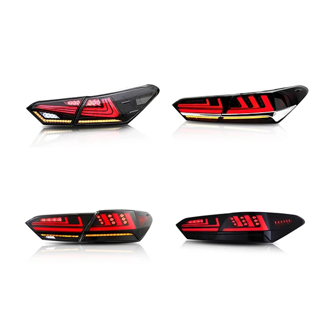 

TT-ABC светодиодный новый дизайн, задний фонарь заднего хода для Toyota Camry 2018-2022, готовый к отправке, 4-стиль