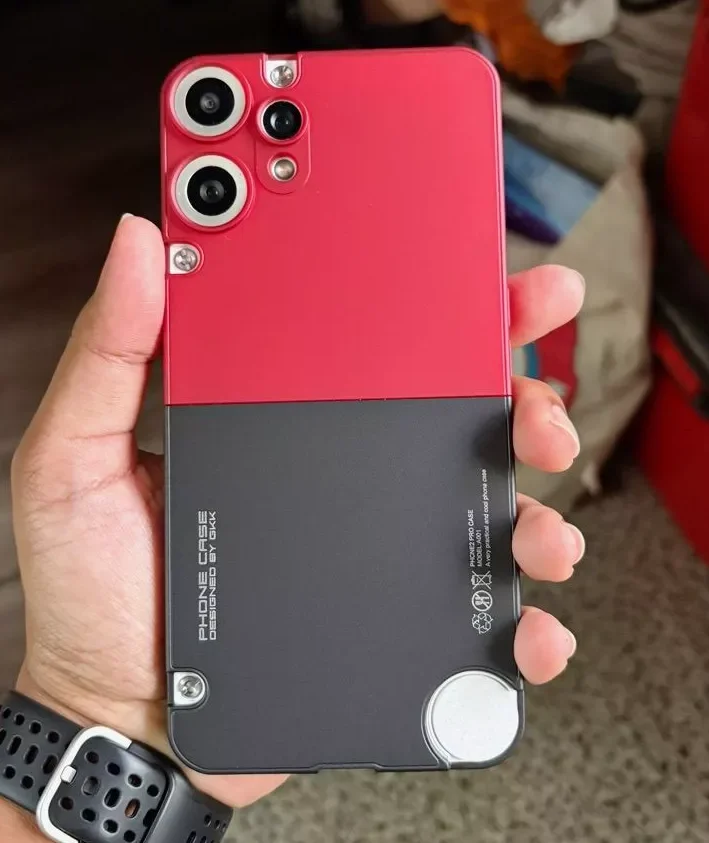 Für Nothing CMF Phone 2 Pro Hülle GKK Ultra Dünn Abnehmbarer Harter PC-Objektivschutz Handyhülle