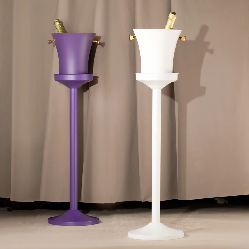 New stainless steel color champagne pain European luxury red wine ice bucket bar ktv soft decoration design bungalow decoration