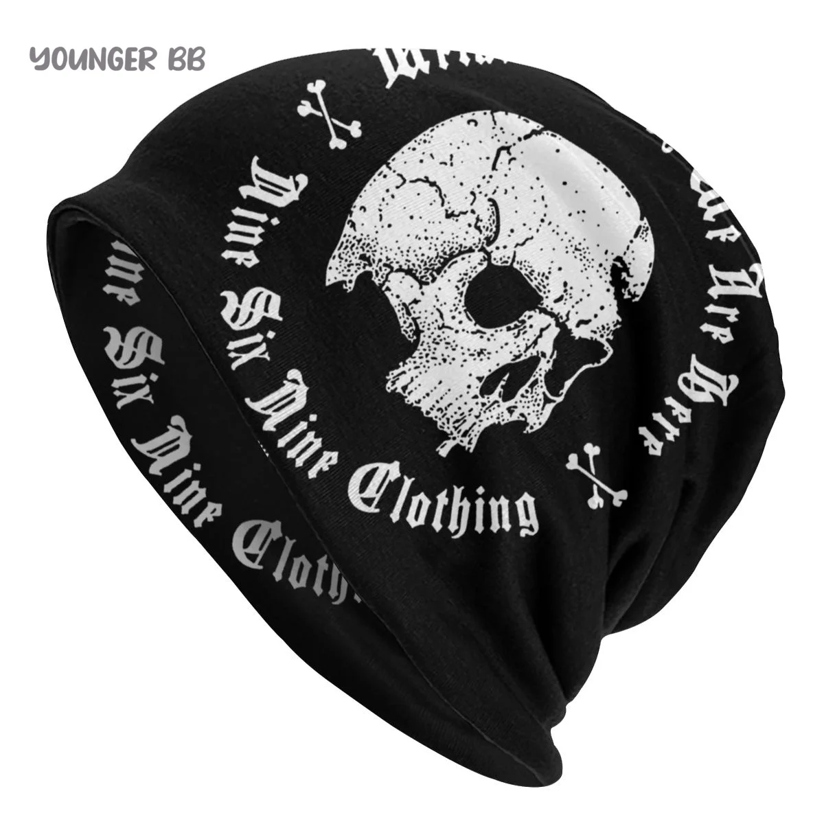 Heavy Metal Rock Music Men Women's Beanie Hats Heavy Metal Quote Knitted Hat Hip Hop Earmuff Bonnet Street Skullies Beanies