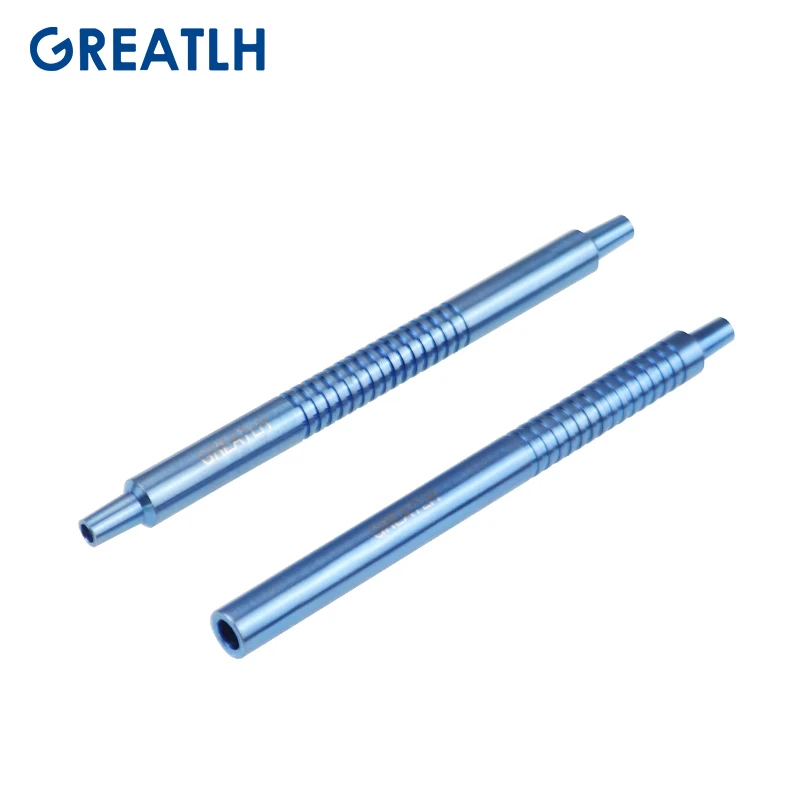 Ophthalmic Infusiong Handpiece Titanium Handle 9cm 9.5cm Eyelid Tools Ophthalmic Instruments