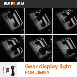 Car gear display light Retrofit Automatic Transmission LED Gear Light Fit for Suzuki Jimny 2019-2024 Interior Auto Accessories