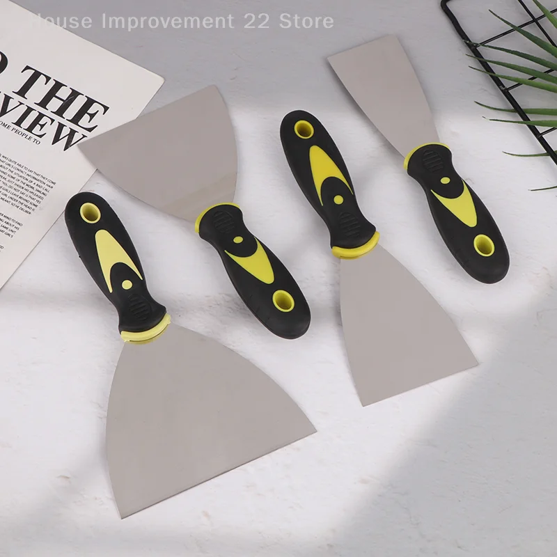 2/3/4/5 Inch Stainless Steel Putty Knife Scraper Shovel Paint Tools Construction Tools Household Industrial Cleaning