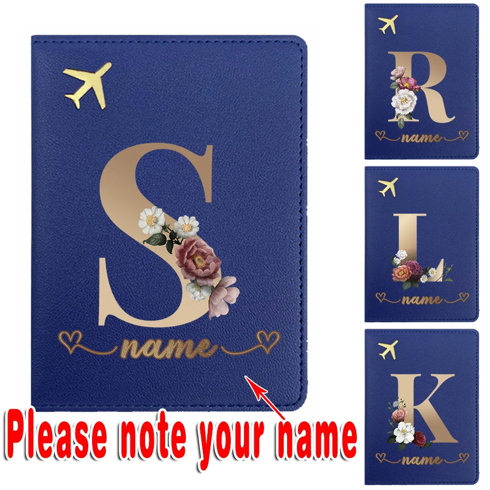 

Customize Name Portable Passport Cover Waterproof Leather Passport Holder Organizer Case ID Card Pocket MultiFunction For Travel