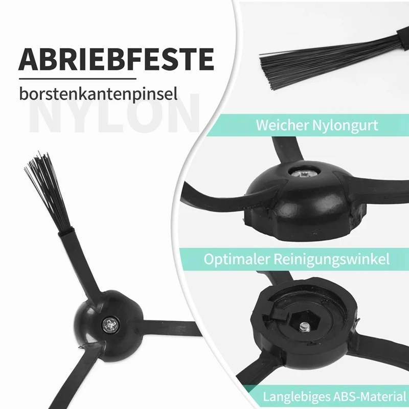 Zgodne z odkurzaczem Roborock S8 Pro Ultra / G20 części zamiennych i akcesoriów, takich jak główna szczotka, szczotka boczna, filtr HEPA, ścierka mopująca i worek na kurz.
