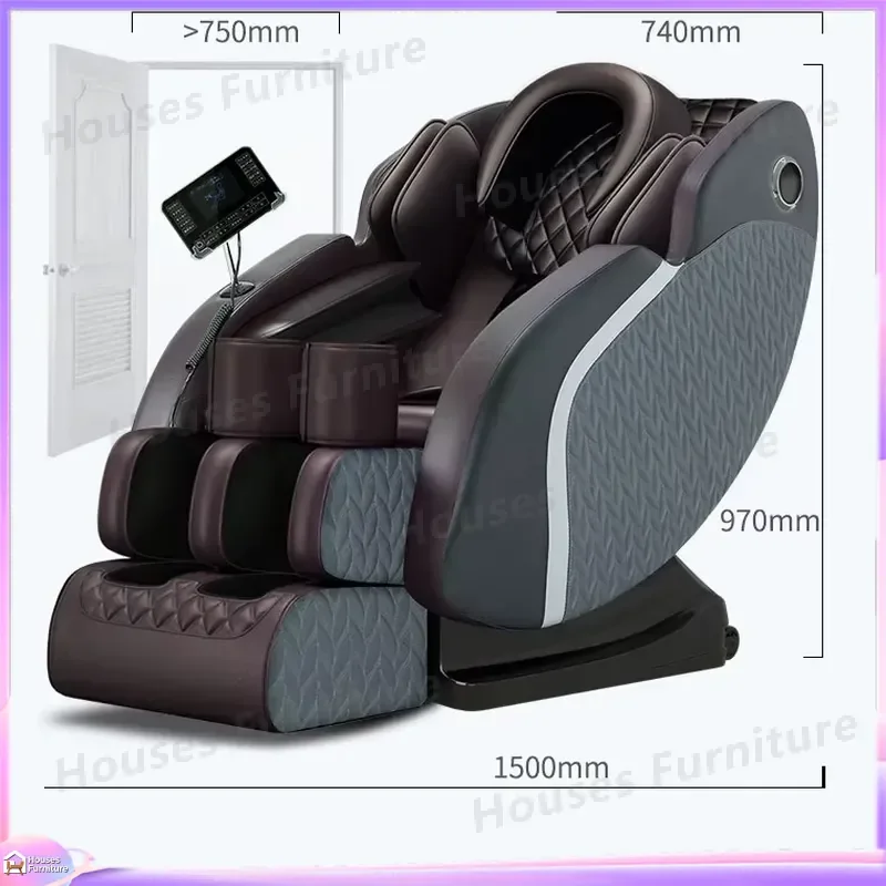 210 Gaming Chair with Footrest Massage Recliner Large Size Ergonomic Computer Desk Chair High Back Racing Style Office Seat