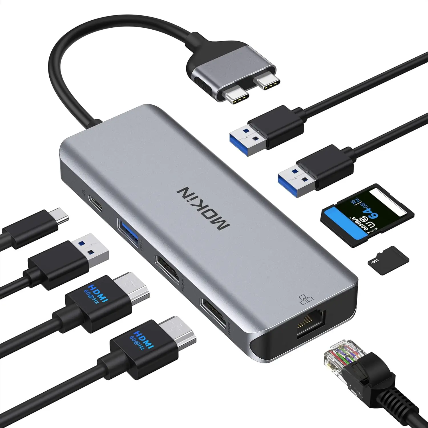 9-In-1 USB-C Dockin…