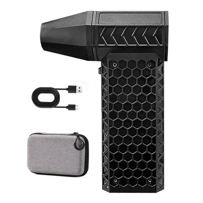 

Инновационный турбовентилятор: скорость ветра 52 м/с, портативный мини-воздуходувка для кемпинга, барбекю, мощный вентилятор для удаления пыли с клавиатуры