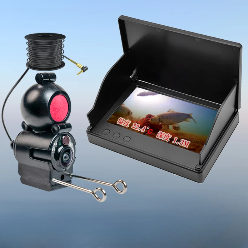 Underwater fish viewing tool, underwater probe, visual fish detector, high-definition fishing camera, anchor fish display