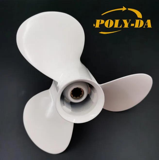 9 7/8X12-F ALUMINUM OUTBOARD PROPELLER MATCHED 20-30HP for YAMAHA 664-45954-01-EL