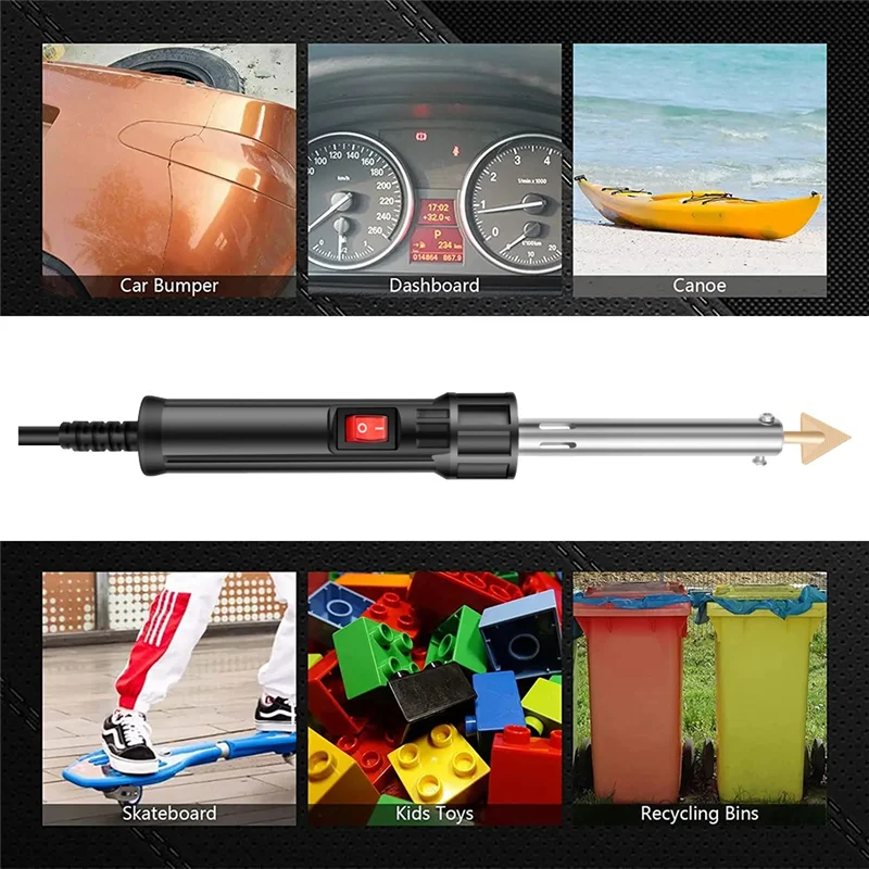 

AB47-150W Plastic Welder Electric Soldering Iron Household Welding Tools Automobile Bumper Maintenance Tools US Plug Easy Instal