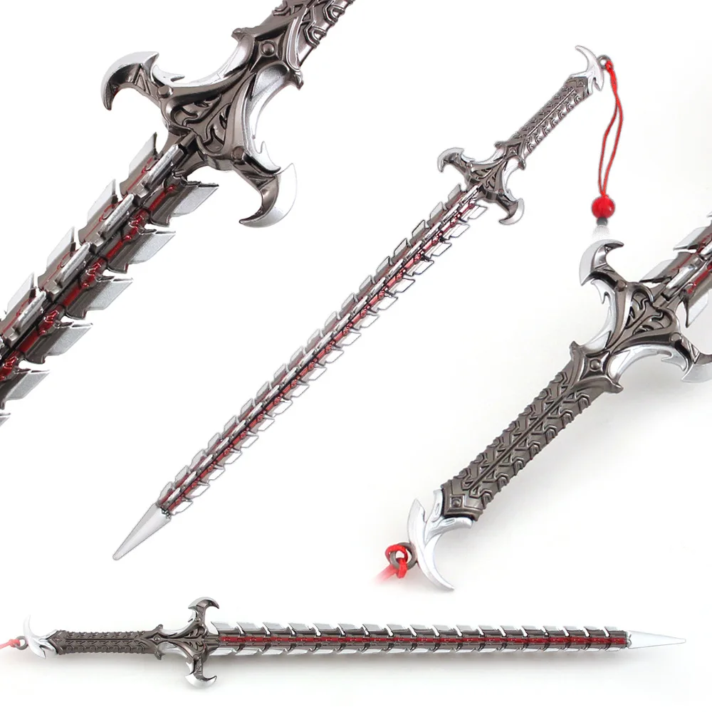 30 سنتيمتر ثعبان شفرة سلاح لعبة الطرفية المعادن كاتانا سيف ساموراي سلاح نموذج سلاسل المفاتيح سطح المكتب الحلي الحرف الهدايا اللعب