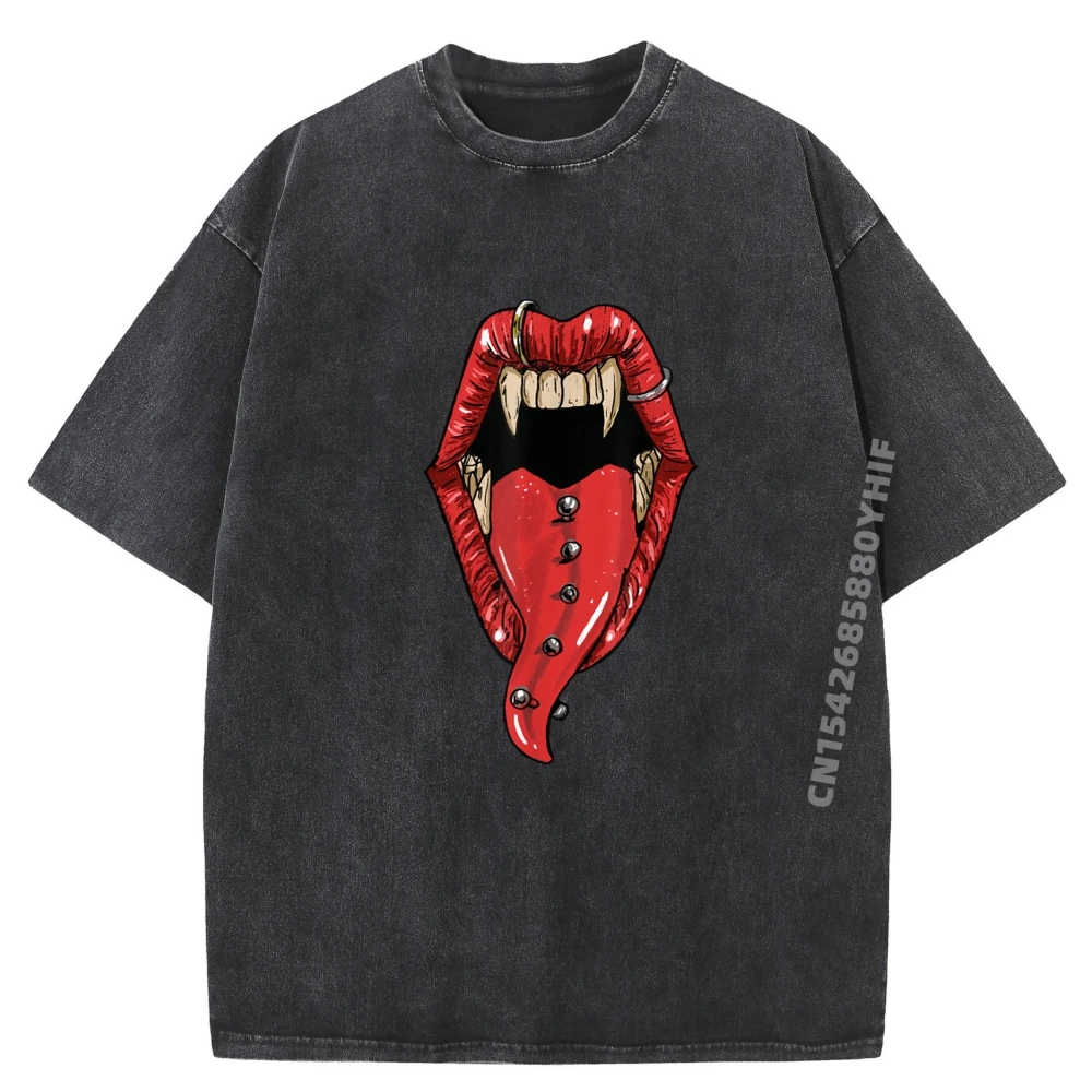 

Хардкорные футболки в стиле панк, инди-готический пирсинг для мужчин, забавные футболки, мужская модная и стираная одежда в стиле ретро