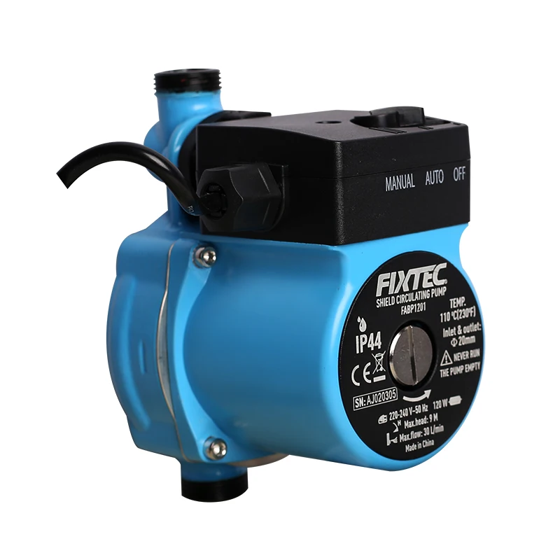 

FIXTEC 110v 220v Family Homes Automatic Hot Water Circulation Pump Automatic Booster Pump For Shower