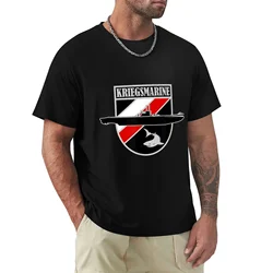 WW2 German Uboat Kriegsmarine T-Shirt blacks summer top big and tall t shirts for men