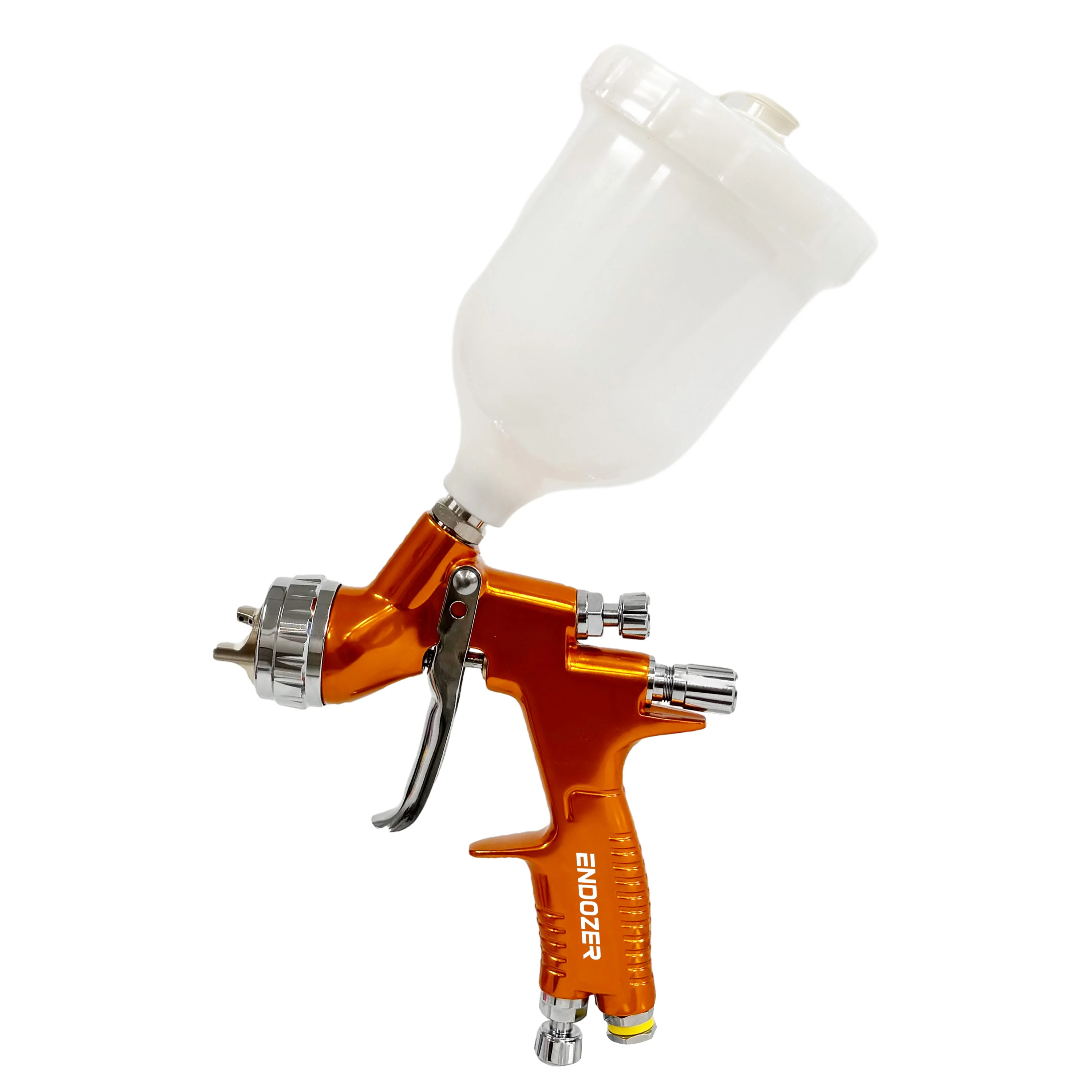 

Professional Auto Paint Spray Gun Kit - CV1 HVLP Gravity Feed System with 1.3mm Stainless Steel Nozzle for Car, Furniture & DIY