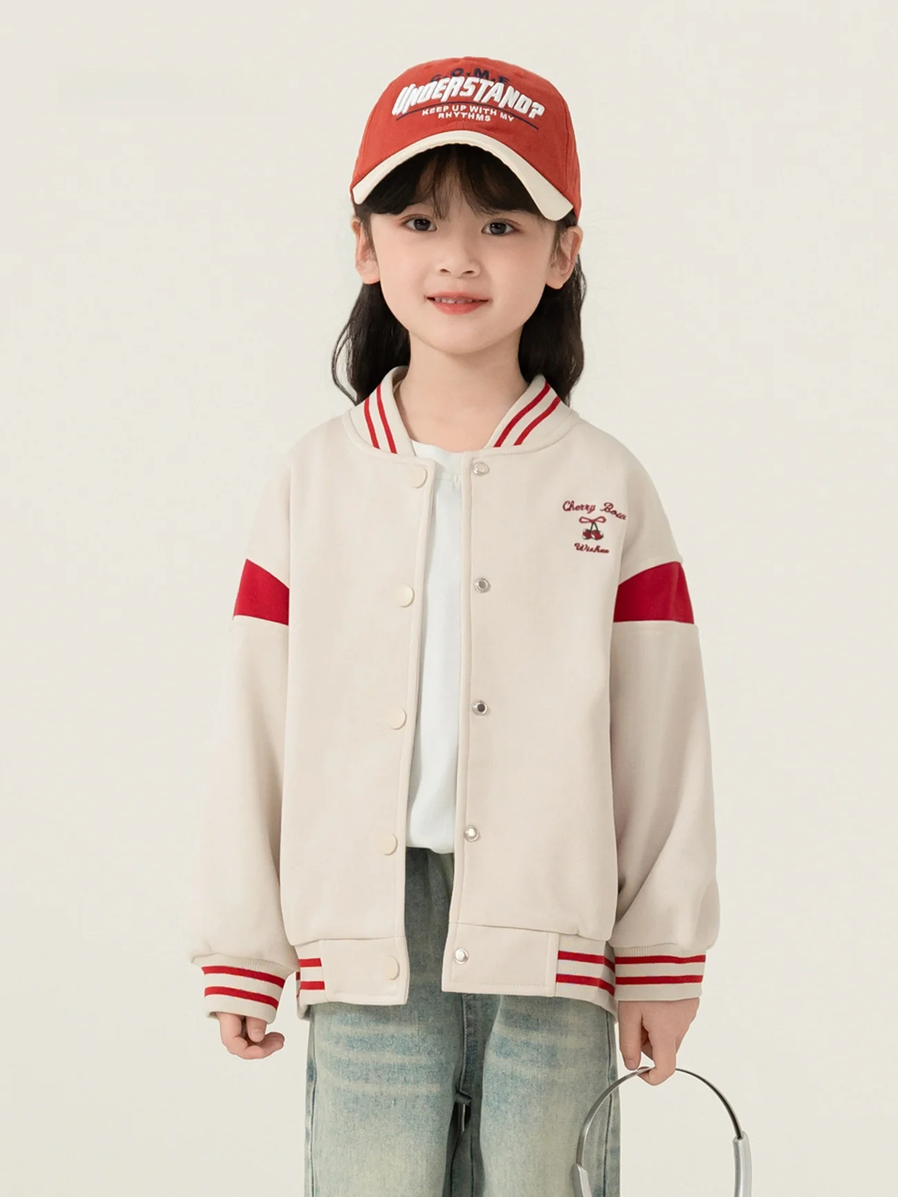 insbobo-kids-casual-cotton-jaet-american-college-sle-spring-autumn-ex-middle-large-children's-top-without-hat