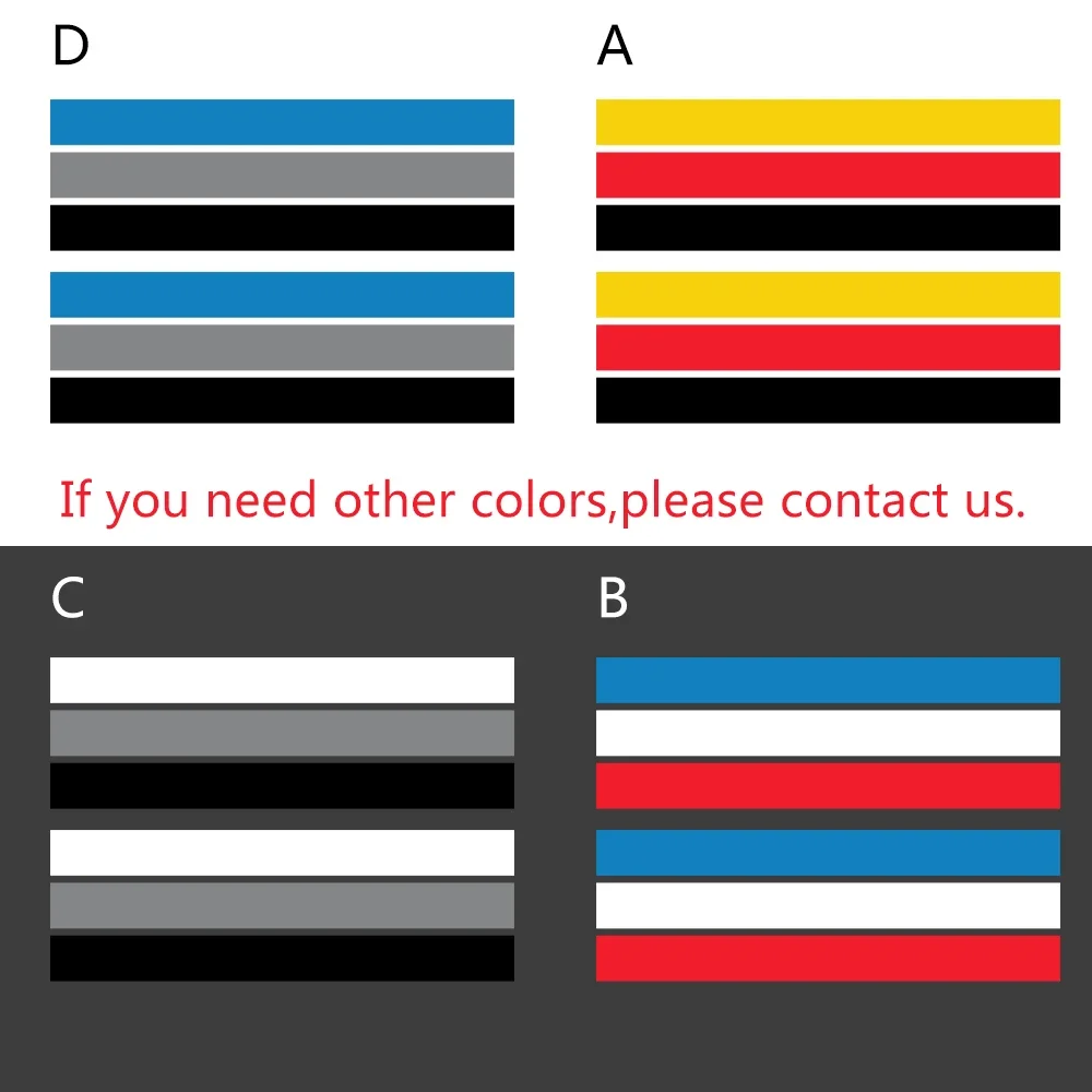 Car side Stripes Sticker Auto Vinyl Wrap Racing Graphics Decals Automobiles For BMW Audi KIA Honda Toyota Tuning Car Accessories