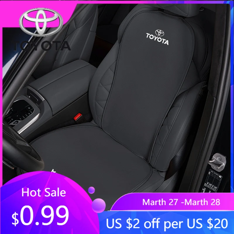 

Car Stickers 2026 New For Toyota Car Seat Covers Auto Protective Seat Cushion Accessories For Toyota GR Corolla Yaris Aygo Prius