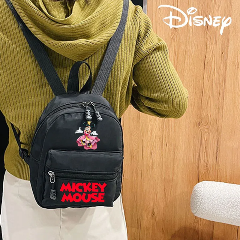 Sac à dos Minnie Mouse pour adolescentes, sac à dos Girly Coussins, mini sacs pour femmes, sacs à dos populaires pour le shopping, mode mignonne, nouvelle tendance, 2024