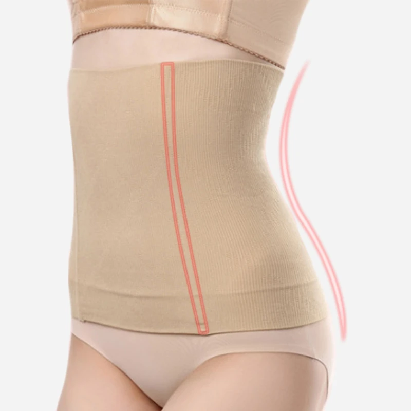 Body Shaper ผู้หญิงลดรอบเอว Cincher Tummy ควบคุม Breathable Corset Sabuk Pelangsing Shapewear หลังคลอดใหม่