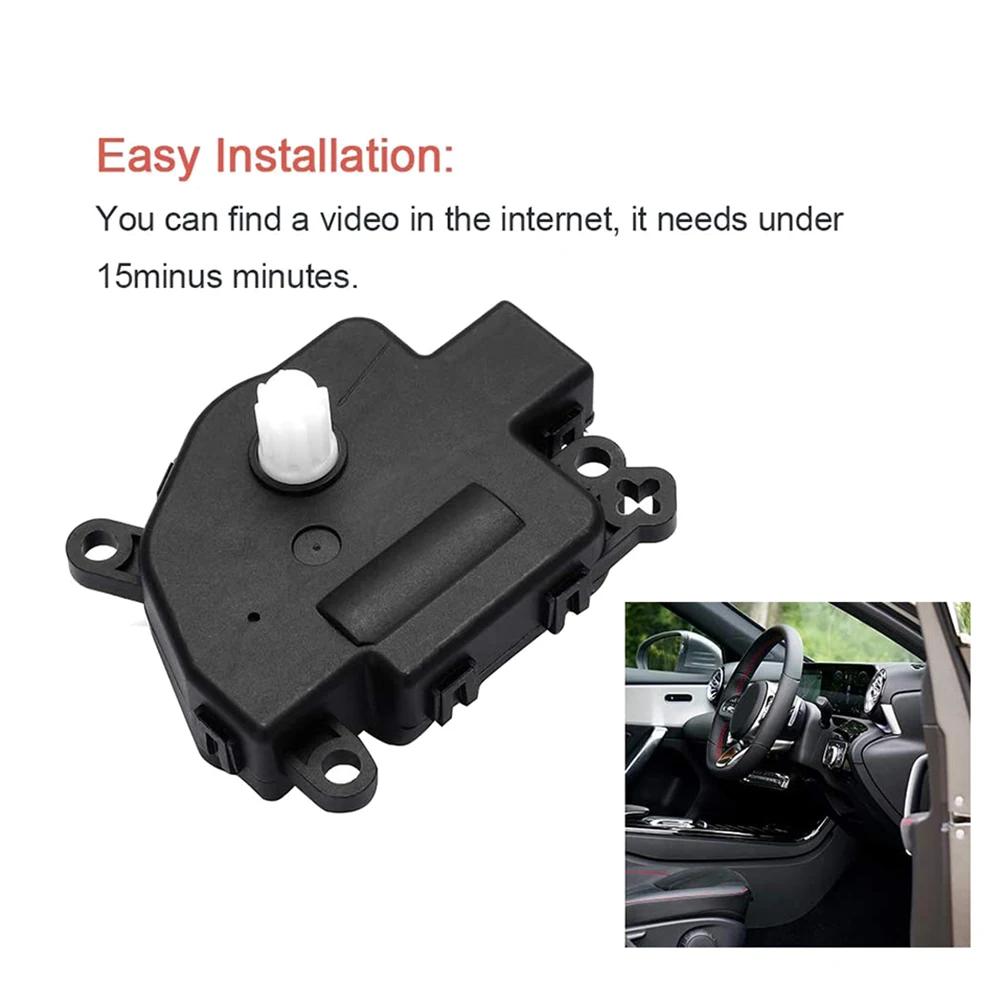 ?604-251 HVAC Heater Blend Air Door Actuator for Ford Fiesta 2011 2012 2013 2014 2015 2016 2017 2018 BE8Z19E616A