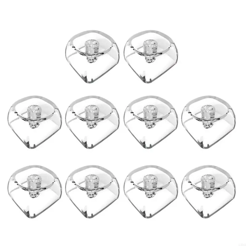 L9NA Crystal Keycaps 1U Backlits Keycaps w/ Transparents Layer for Mechanical Keyboards