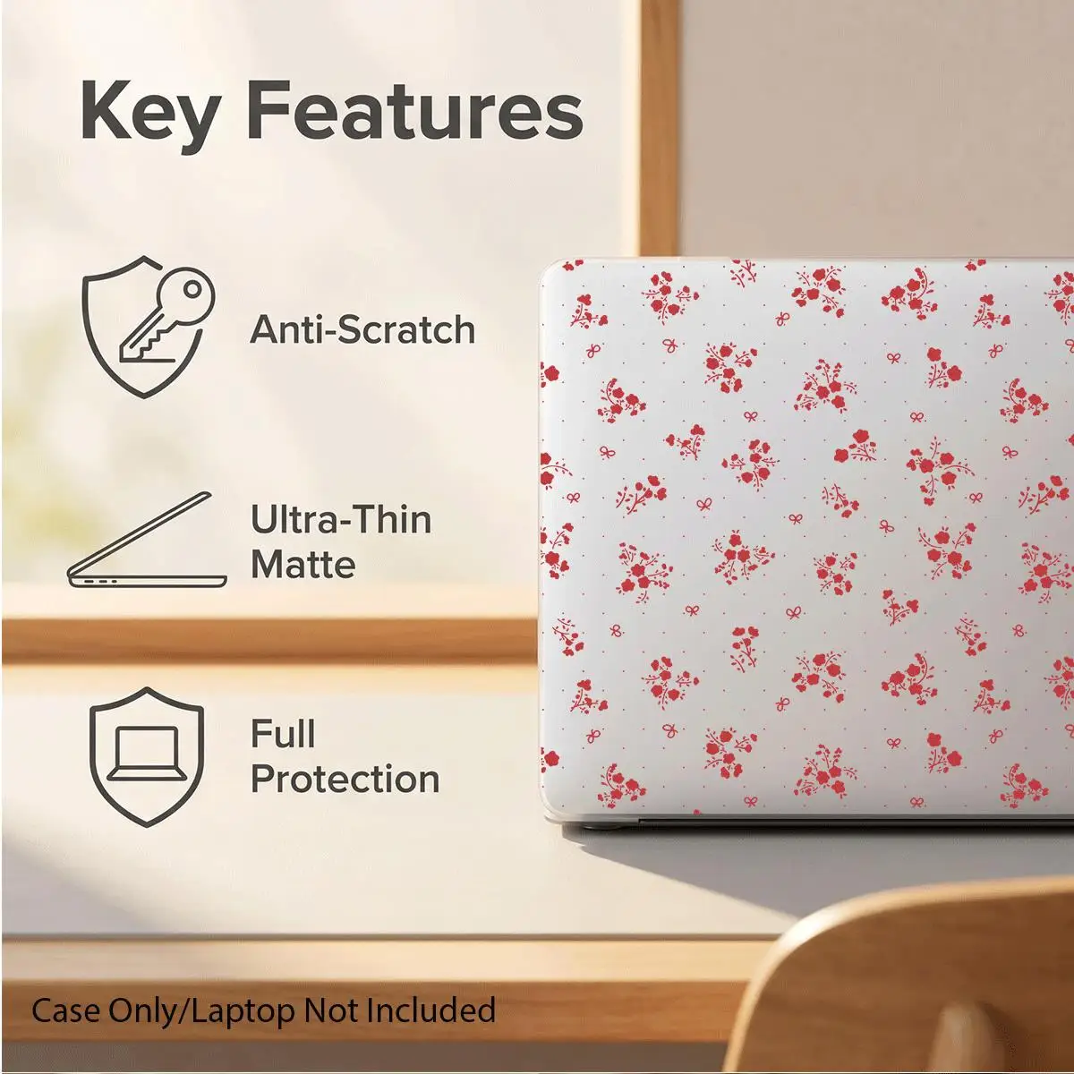 Case for MacBook,compatible with 13 Neo/13.3 Air/13.3 Pro/13.6Air/14.2 Pro/15Air/16.199Pro