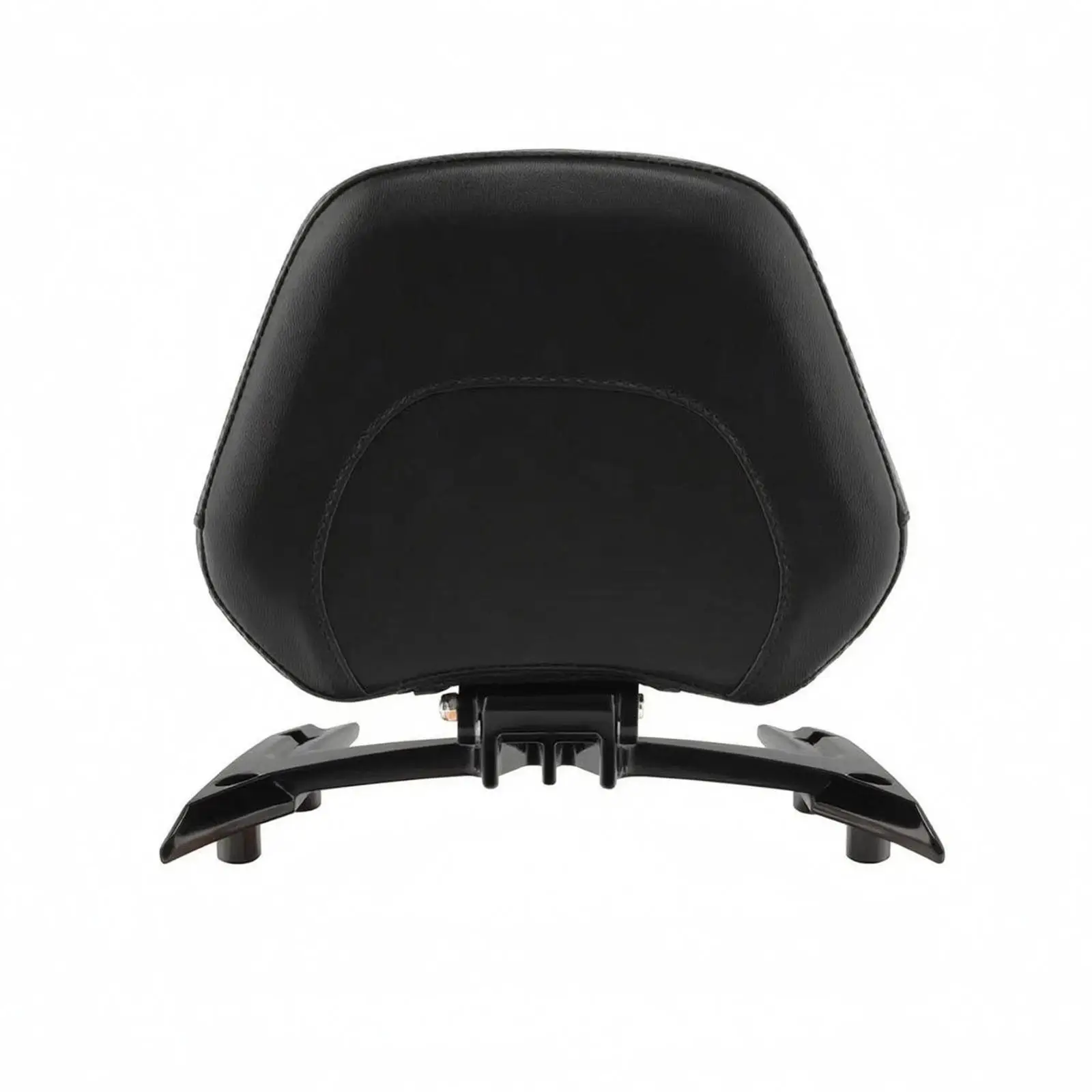 Folding Passenger Backrest for GL1800 F6B Touring Motorcycle with Aluminum Alloy Frame and Weather Resistant Cushion