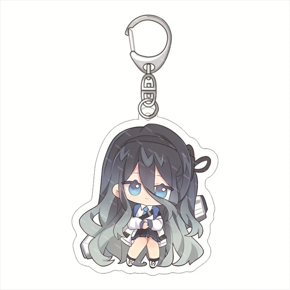 Anime Women Blue Archive KeyChain for Men Kuromi Serika Izayoi Nonomi Pendant Key Ring Acrylic Car Key Chain Keyring Party Gift