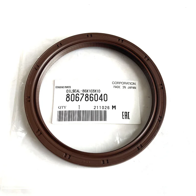 NBJKATO Brand New Genuine Rear Crankshaft Oil Seal 806786040 For Subaru Legacy Forester Outback