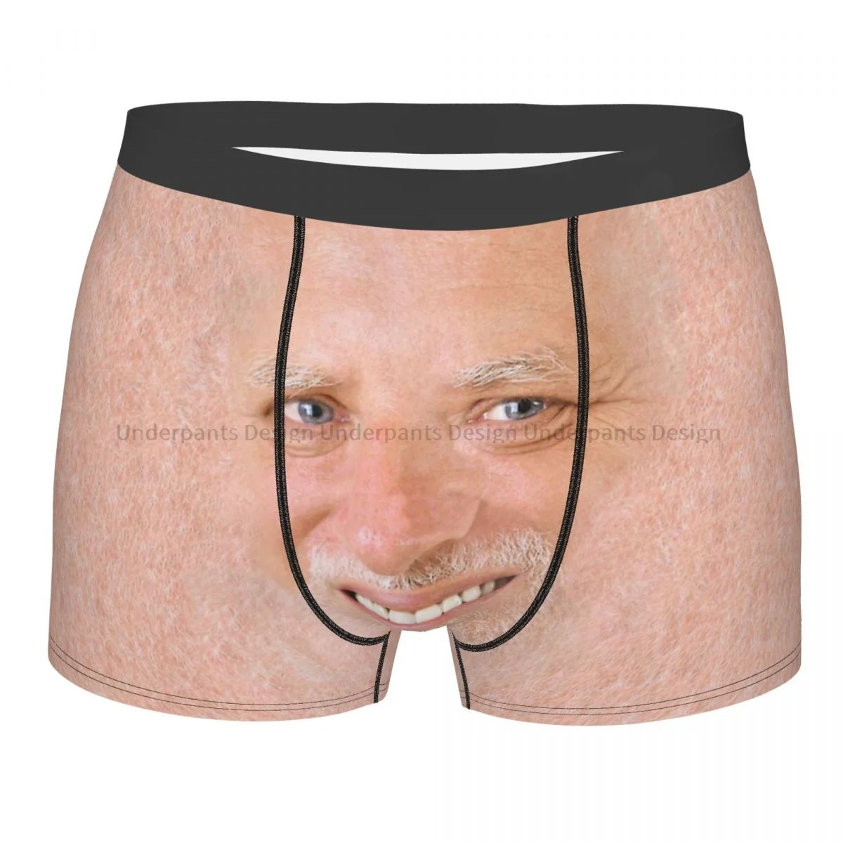 Hide The Pain Harold Meme Underpants Cotton Panties Men's Underwear Ventilate Shorts Boxer Briefs