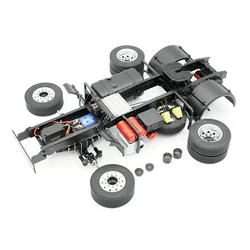 Metalowe drzwi model samochodu JXmodel 1/14 Tamiya F2000 otwarta maska 4x2 wersja zestawu ciągnik siodłowy