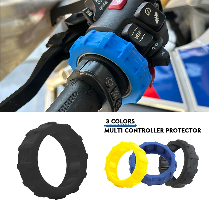 

For BMW R1300GS R1250GS F750GS F850GS ADV C400GT C400X S1000R/RR R18 MOTORRAD MULTI CONTROLLER PROTECTOR Rubber Cover for Handle