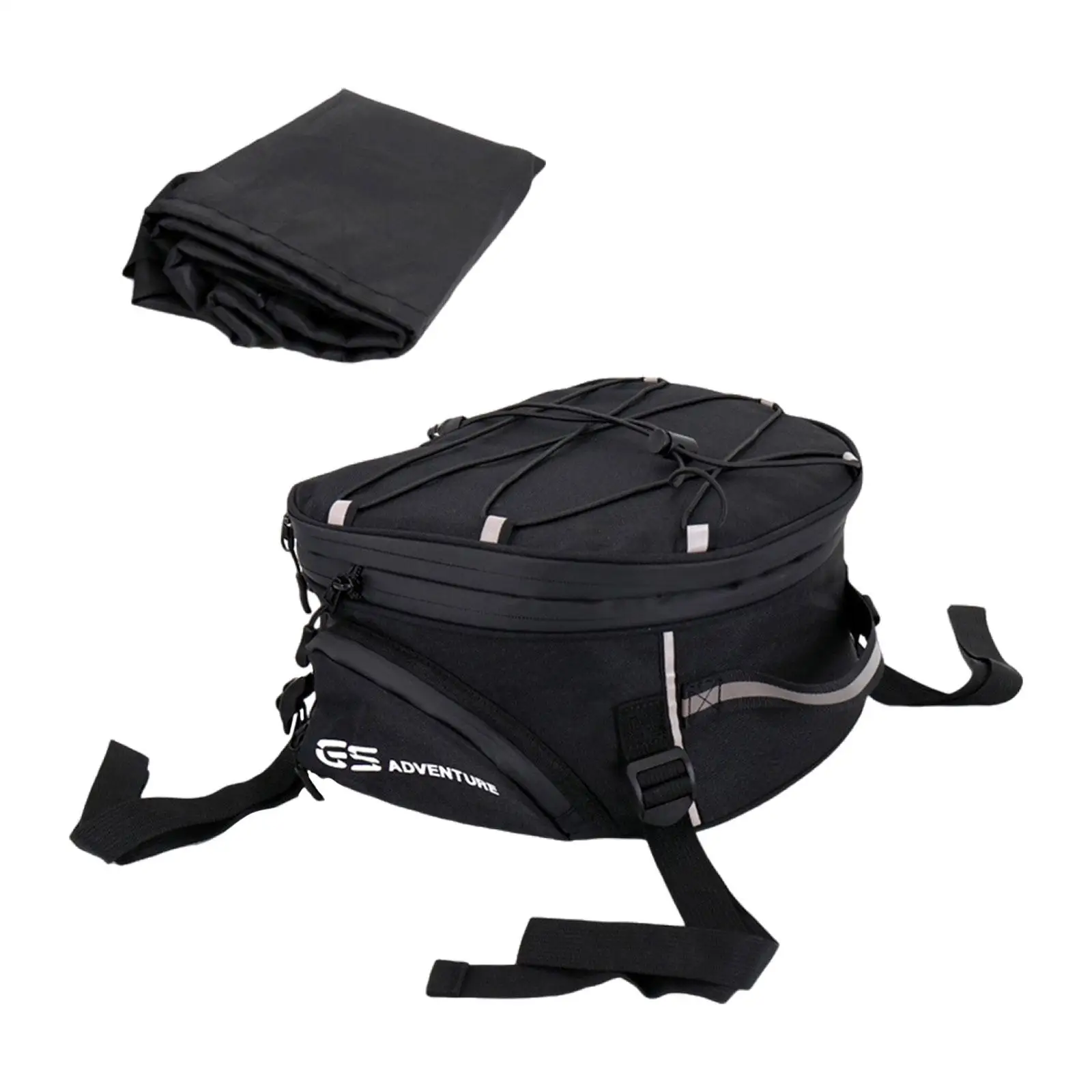 Motorcycle Rear Seat Bag 18L Motorcycle Tail Bag for BMW R1250GS F650GS