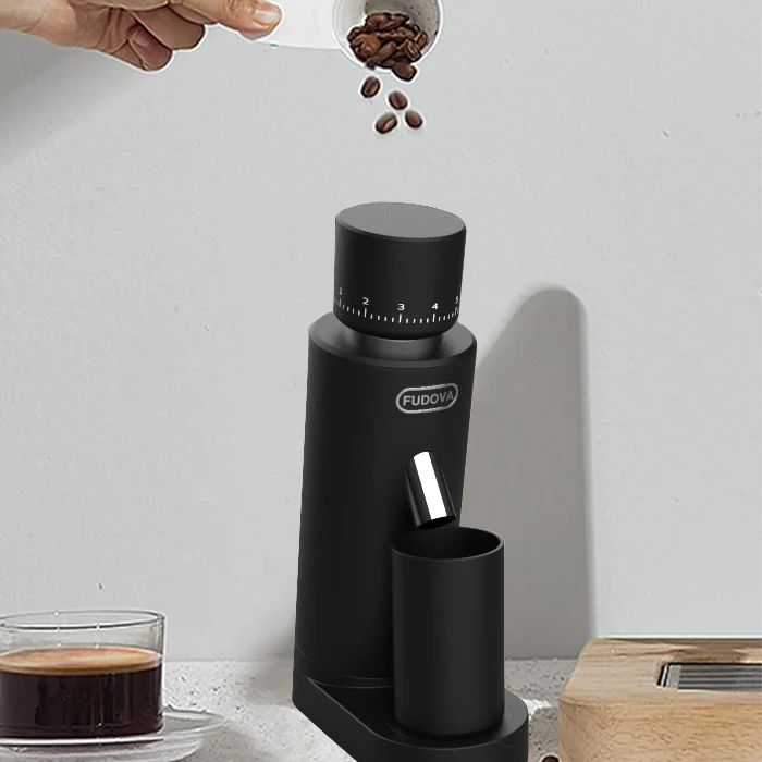 

2023 New Arrival Household 63 Conical Burr Electric Single Dose Espresso Coffee Grinder