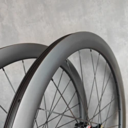 700C Carbon Wheelset Disc Brake Ultralight Tubeless Ready 38/50/60mm Depth UD Matte/Glossy Finish Custom Logo,11-12v,HG or XDR