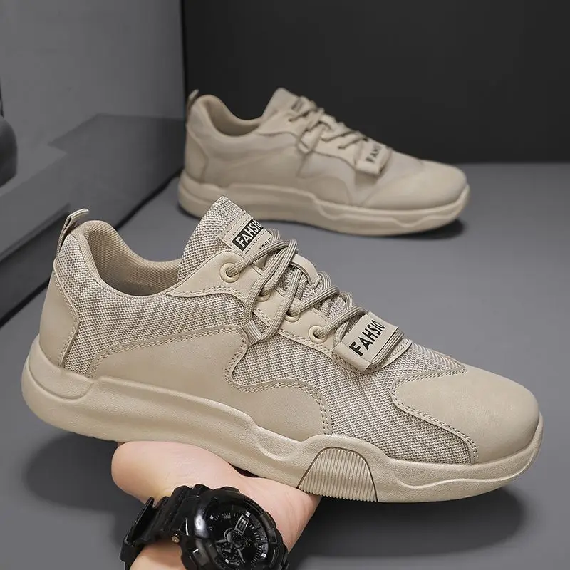 

Men's Low Top Sneakers Lace Up Breathable Mesh Comfortable Lightweight Casual Walking Shoes Daily Shoes