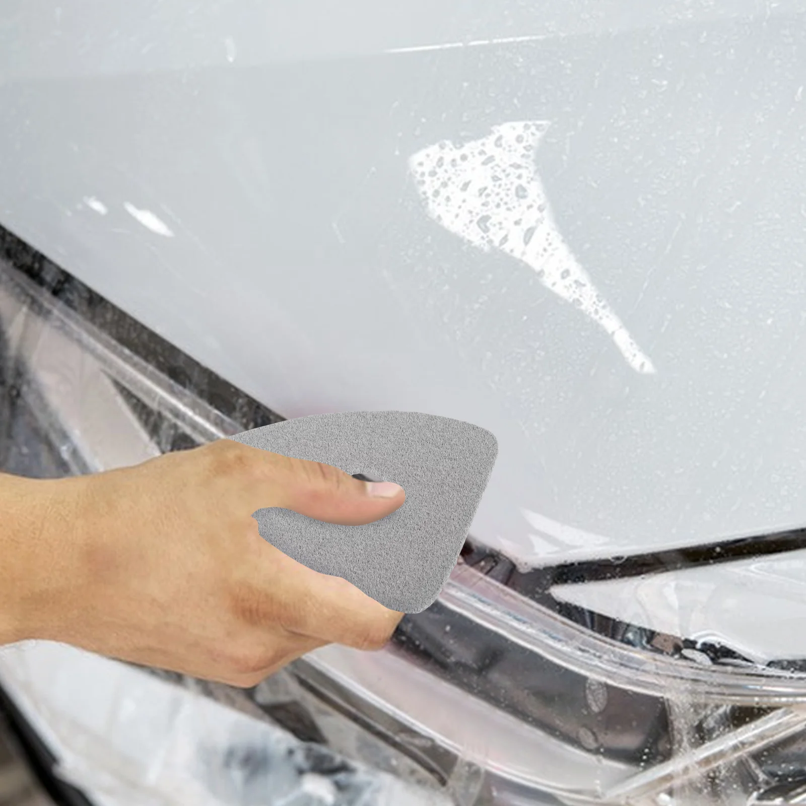 

Car Interior Cleaning Brush Triangular Design Durable Soft Reusable Fiber Detailing Air Conditioning Outlet Dusting Vehicle Seat