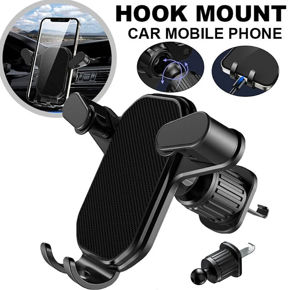 

Car Phone Holder Stand Mobile Cell Phone Portable Smartphone Mount Gravity Support in Car For iPhone 16 15 14 13 Xiaomi Samsung