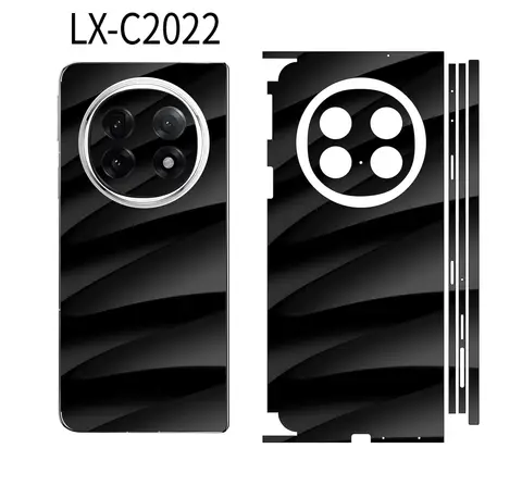 สีสัน Anti-Scratch สติกเกอร์สําหรับ OPPO ค้นหา N5 N3 กลับ + บานพับ + ด้านข้างฟิล์มผิวสําหรับ OPPO ค้นหา N